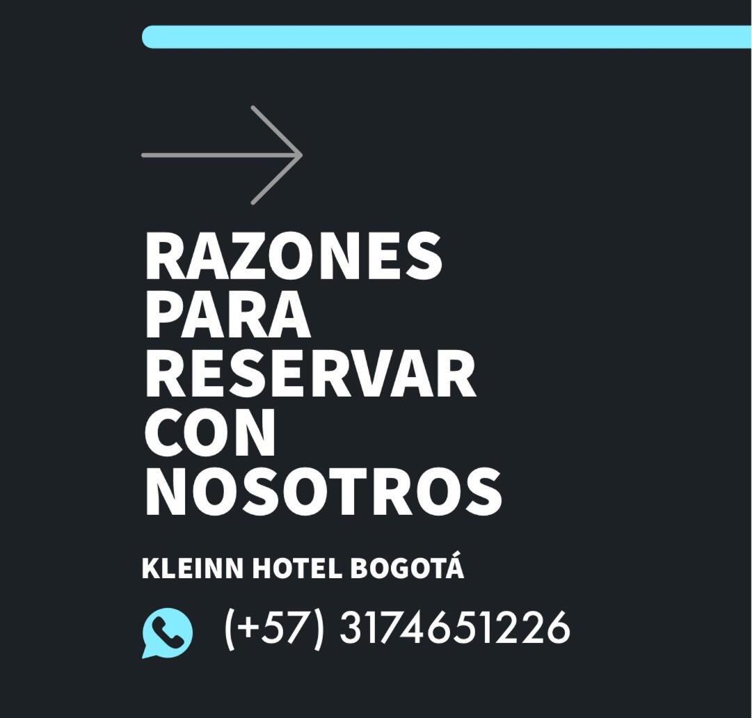 Kleinn Hotel Bogotá Extérieur photo